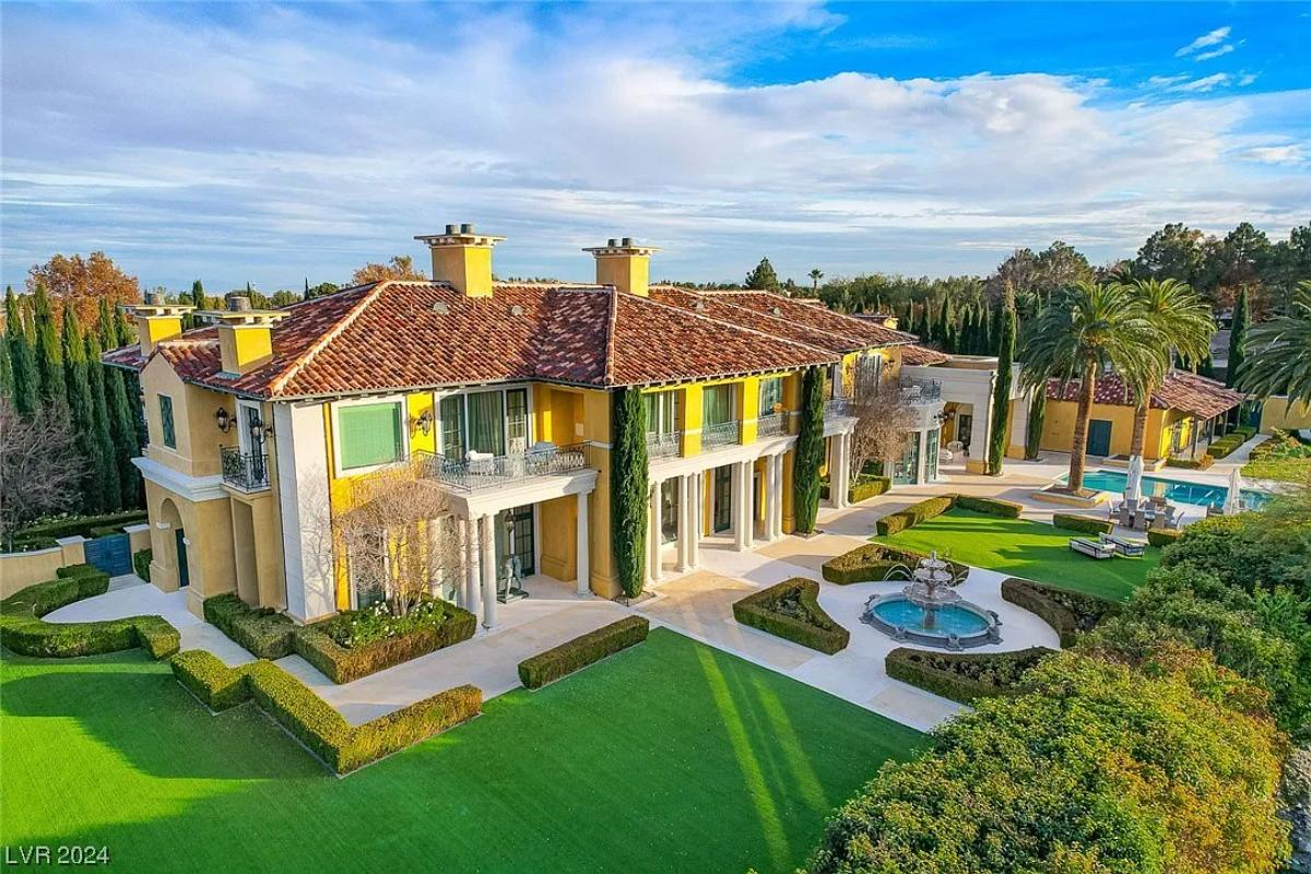 15,000 Sq. Ft. Mansion in Las Vegas, NV ($19,500,000)