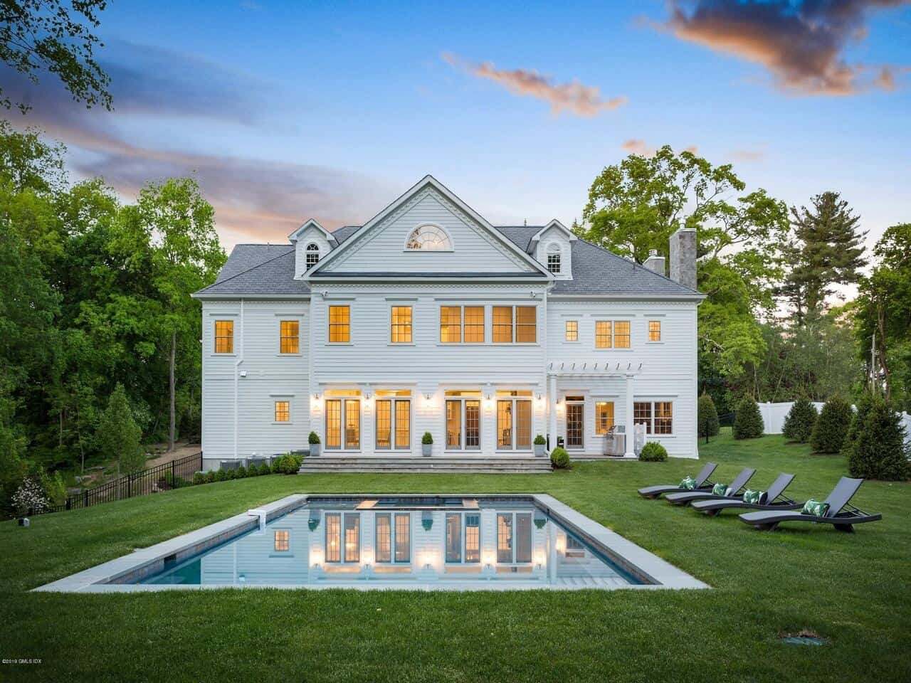 Transitional Georgian Style Colonial Home by Award Winning Architect Joseph Cugno