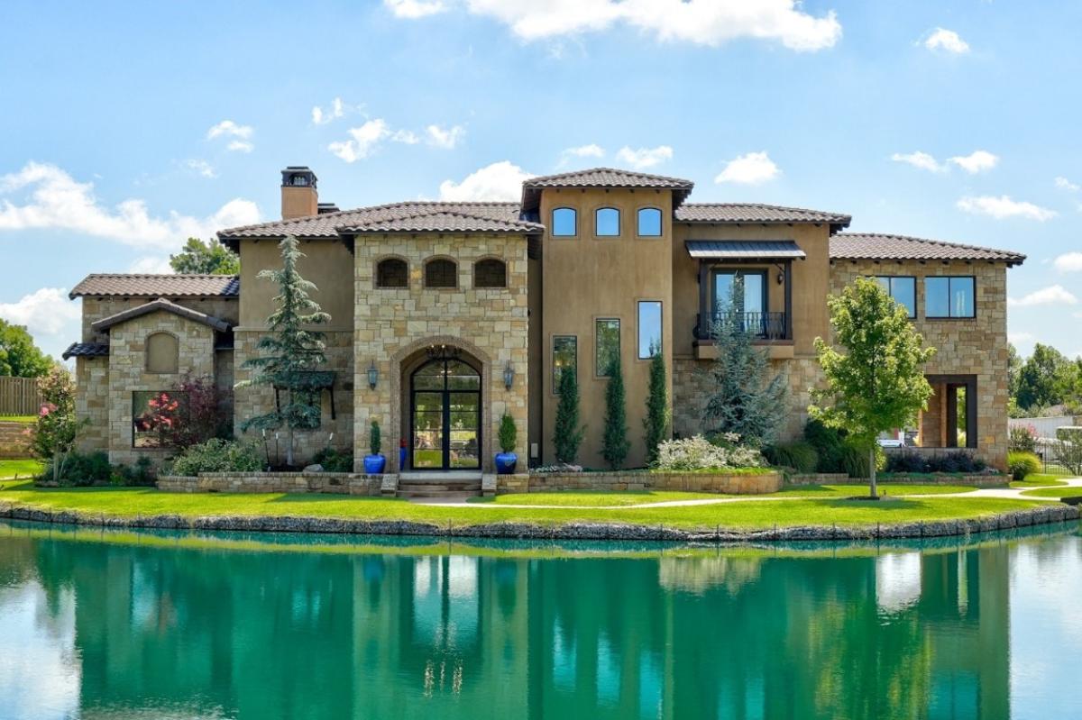 4-Bedroom Mediterranean Home with Tall Ceilings and Wall of Windows (6,634 Sq. Ft. Floor Plan)