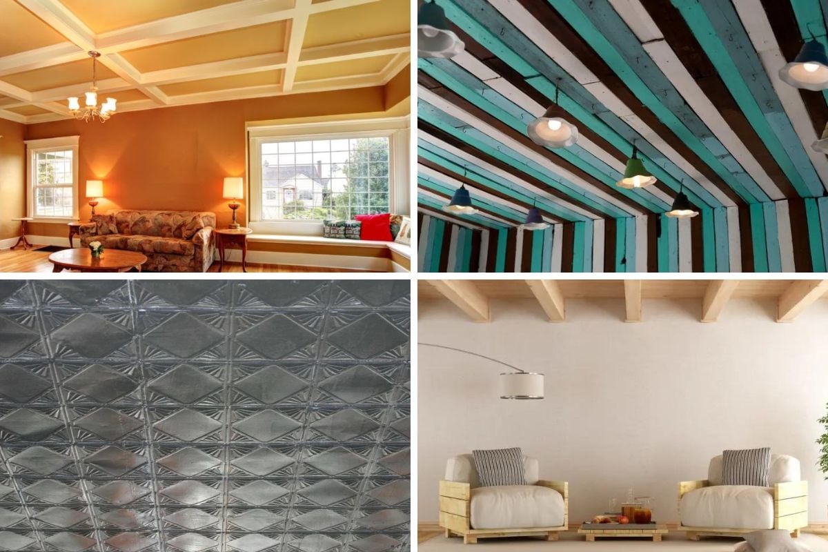 12 Different Types of Basement Ceilings