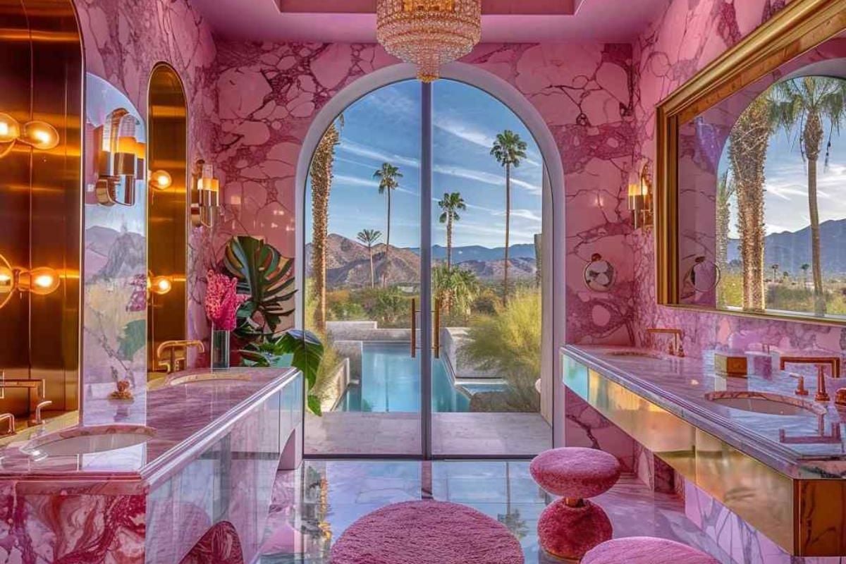 35 Maximalist Bathrooms Go for Baroque with a Theatrical Flair (Concept Interiors)