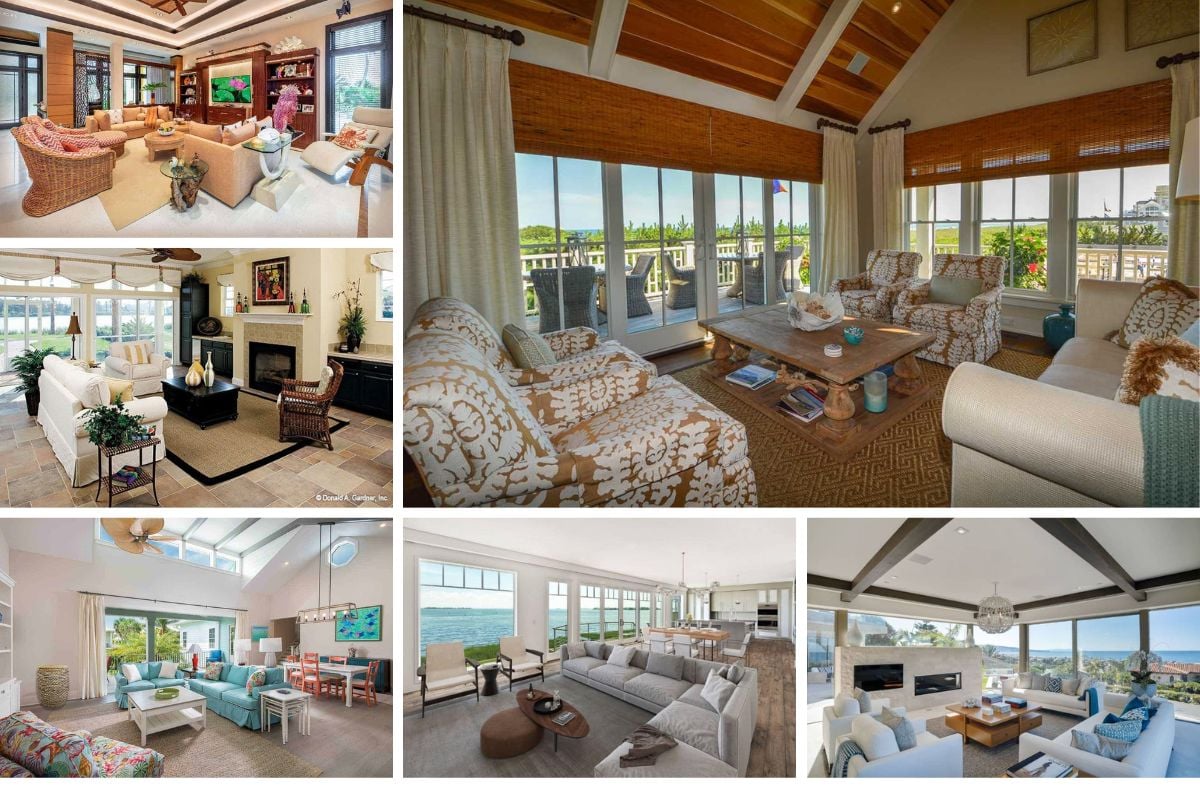 82 Beach-Style Living Room Ideas (Photos)