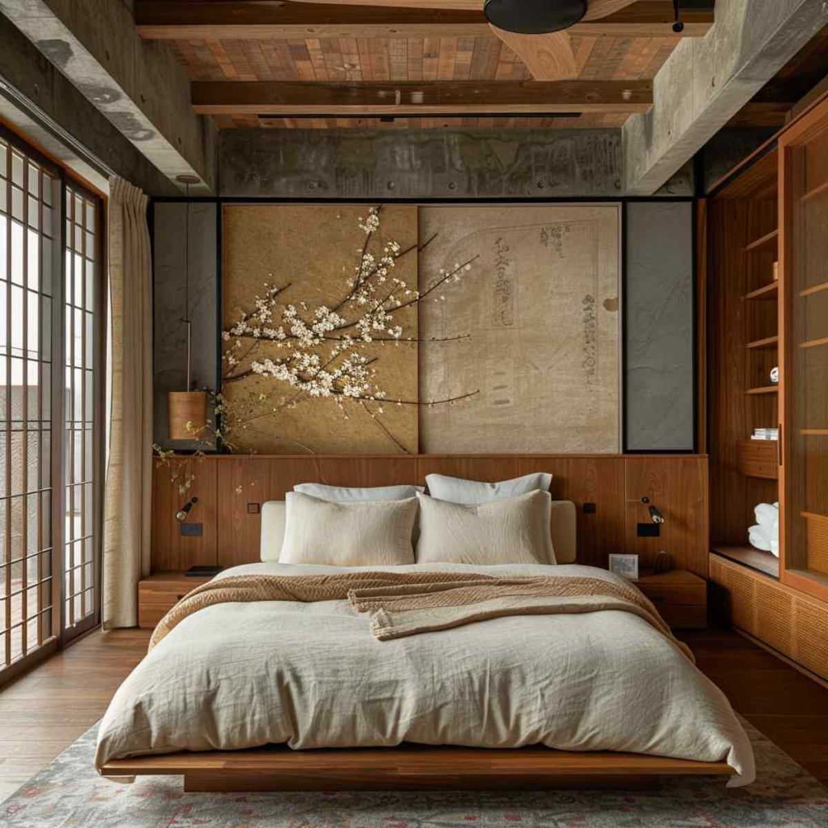 32 Bedrooms Exploring the Rustic Charm of Mid-Century and Farmhouse Fusion (Concept Interiors)