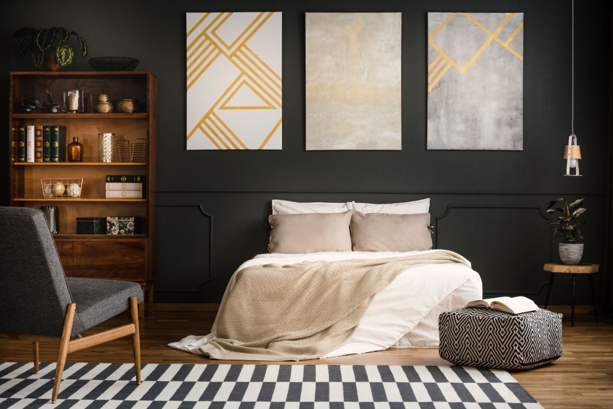15 Primary Bedrooms in Black & White