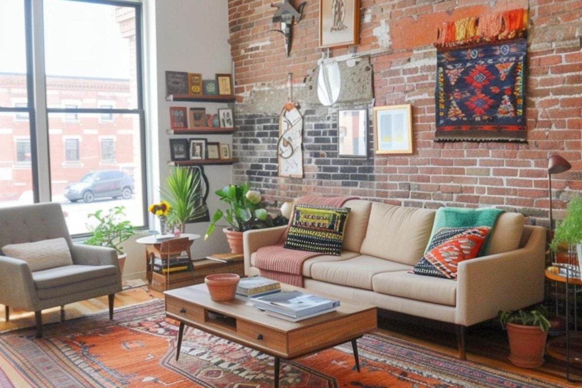 55 Boho Modern Living Rooms Fusing Bohemian Soul with Modern Flair (Concept Designs)