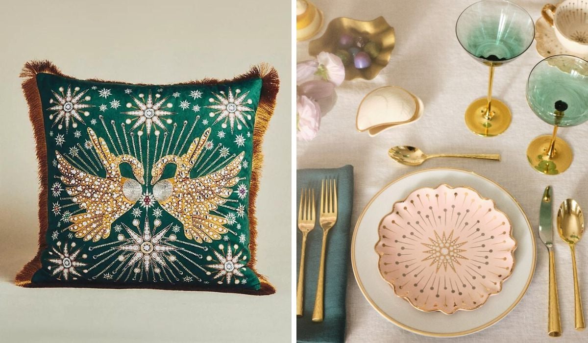 Newly Launched: Gatsby-Esque Holiday Decor Line by Award-Winning Designer & Anthropologie