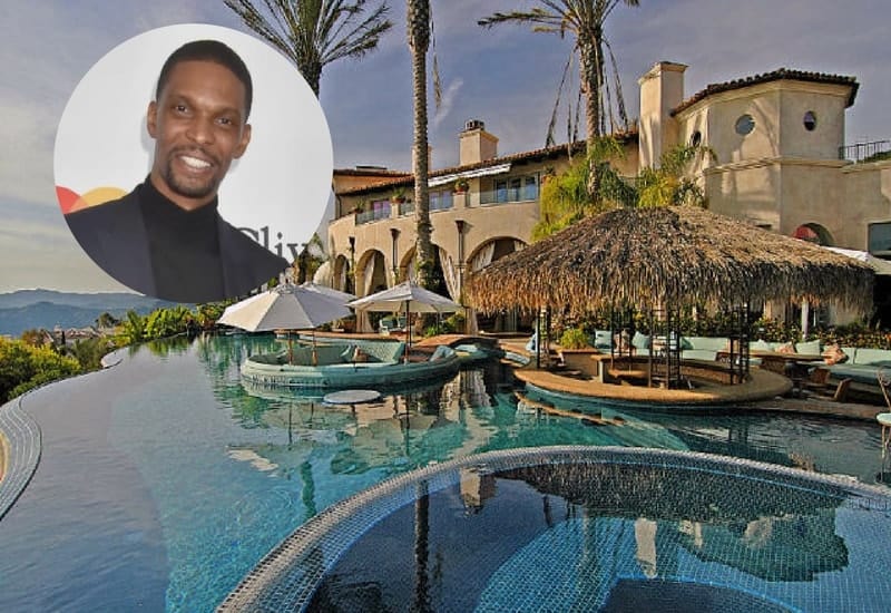 Chris Bosh’s Former Pacific Palisades Home ($14.5 Million)