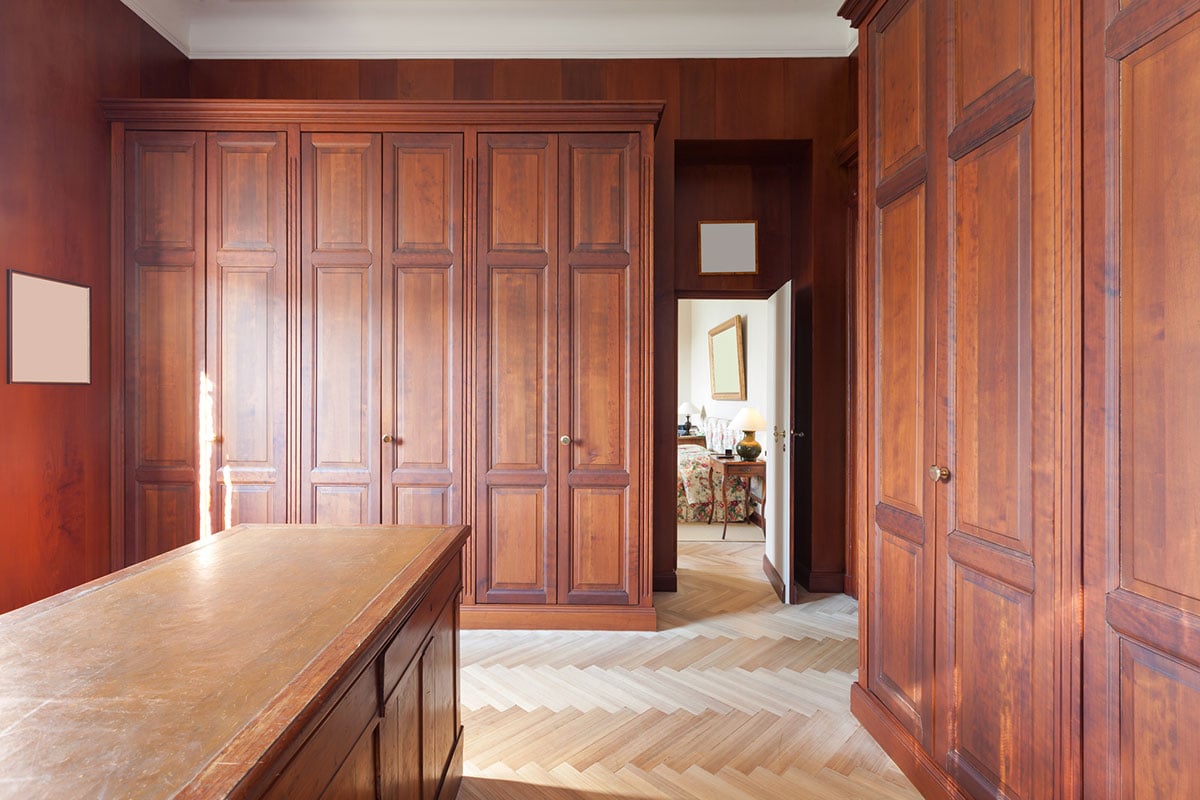 Why are Closets in Older Houses so Small? Where did People Store Clothes?