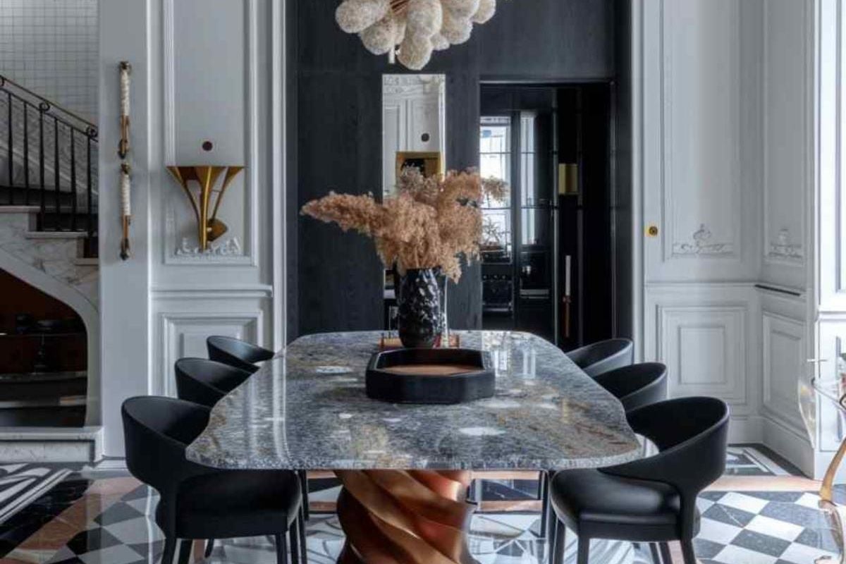 28 Dining Rooms Feast on Bold Fusion of Opulent Styles (Concept Interiors)