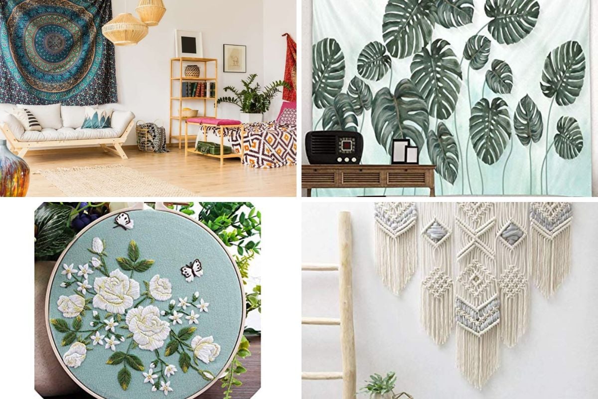 17 Fabric Wall Art Ideas