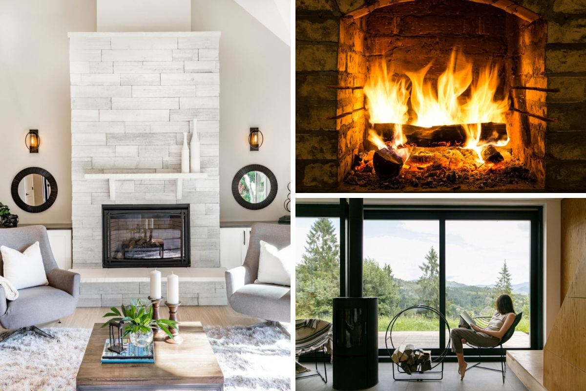 12 Different Types of Fireplaces for Your Home