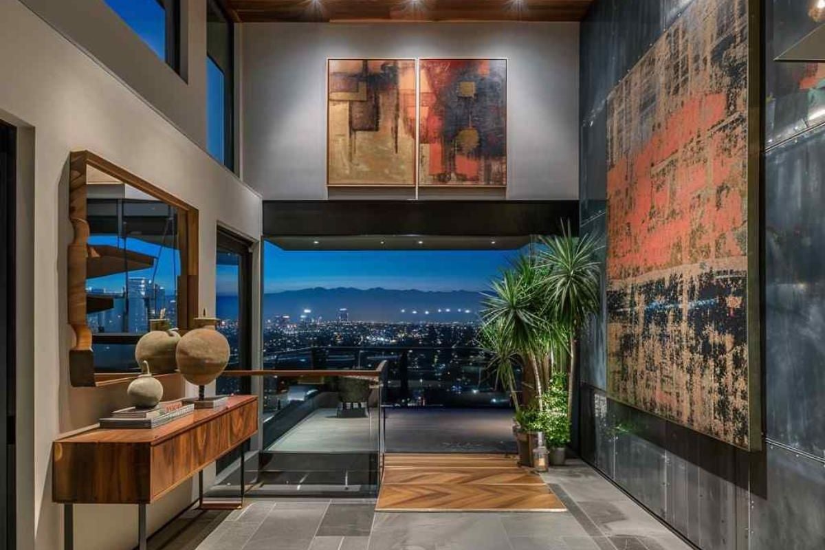 24 Entryways Showcase an Edgy Elegance (Concept Interiors)