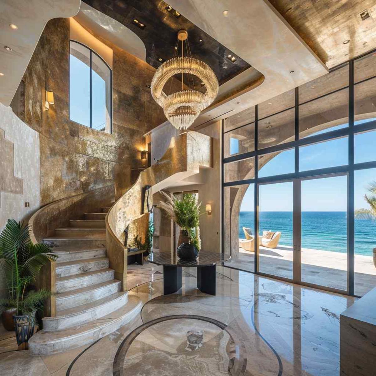 29 Grand Entrances Blend Brutalist Elements with Rococo Glamor (Concept Interiors)