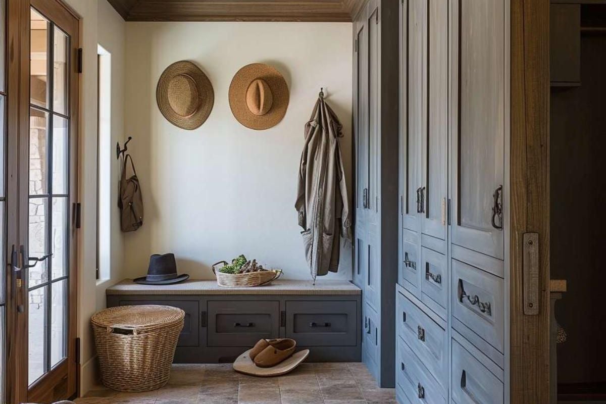 40 Mudrooms Infused with French Country Charm (Concept Interiors)