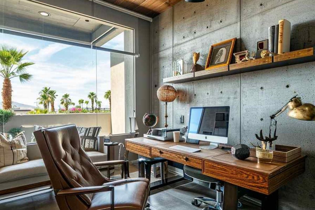 31 Home Offices Redefined: Rustic Charm Meets High-Speed Tech (Concept Design)