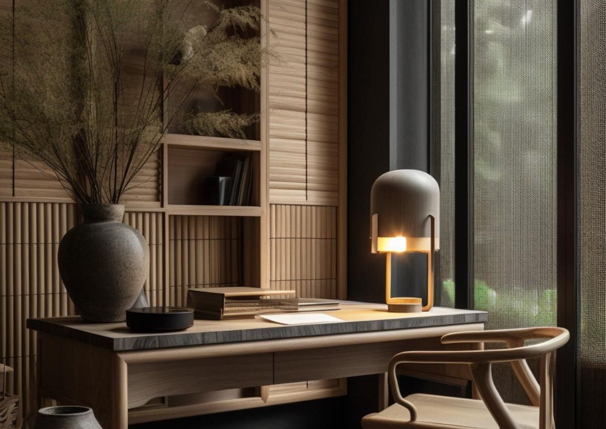 49 Stunning Japandi Home Office Inspirations: Blending Minimalism and Elegance in Your Workspace
