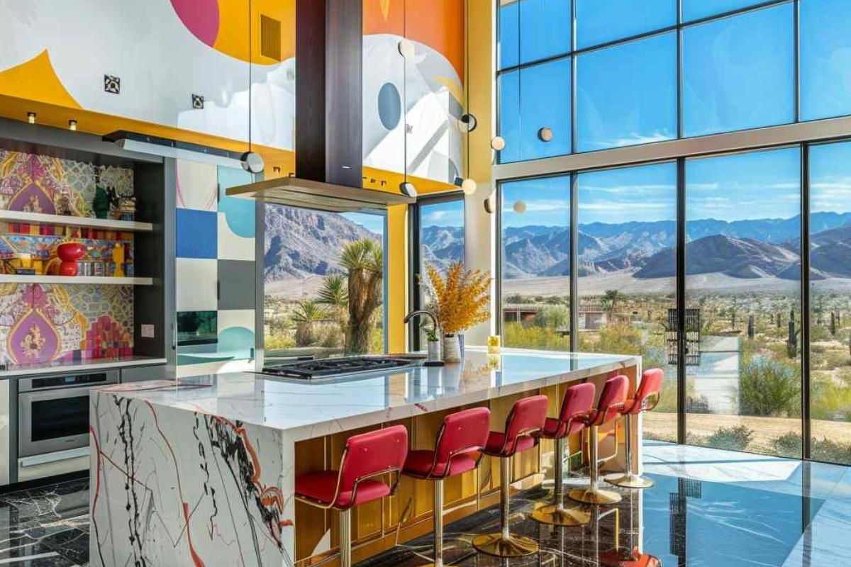 40 Kitchen Design Ideas Combining Art Deco Glam with Maximalist Flair (Concept Interiors)