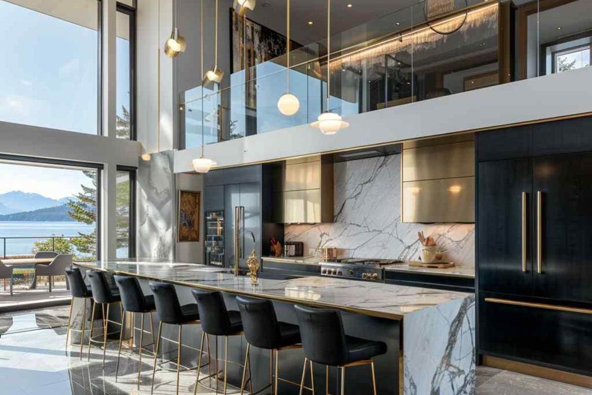 28 MidMod Kitchen Designs Play into a Brutalist Strength (Concept Interiors)