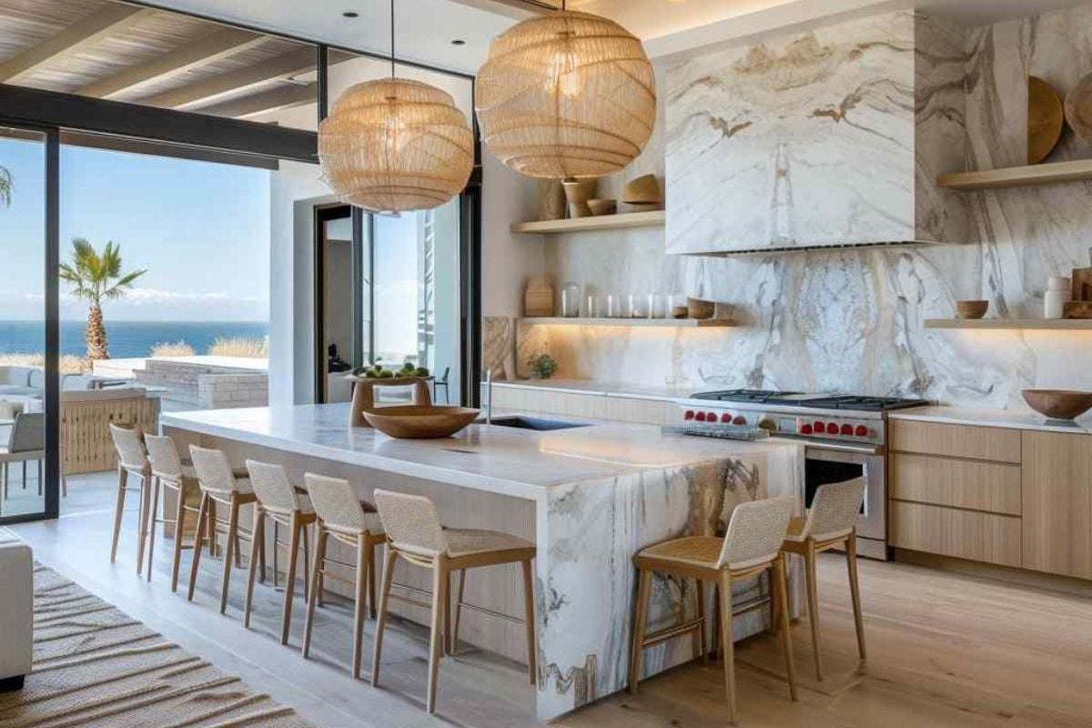 28 Kitchens Blend Mid-Century Design with Farmhouse Aesthetics (Concept Interiors)