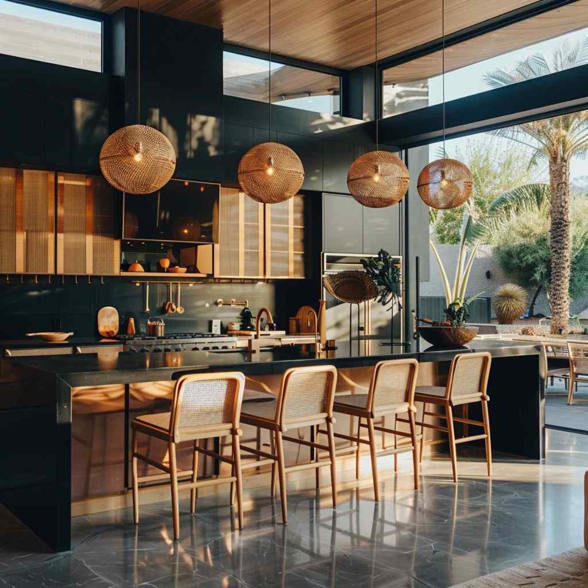 33 Kitchen Layouts Featuring Sleek Lines and Bold Designs (Concept Interiors)