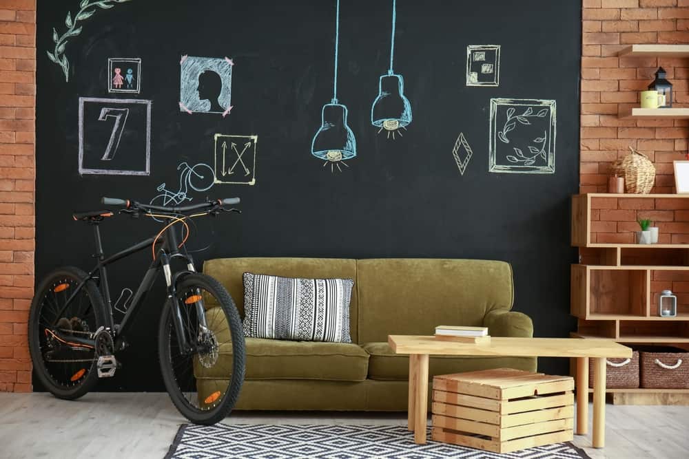 Is it Okay to Put Chalk Wall in the Living Room or Dining Room or Does that Look Bad?
