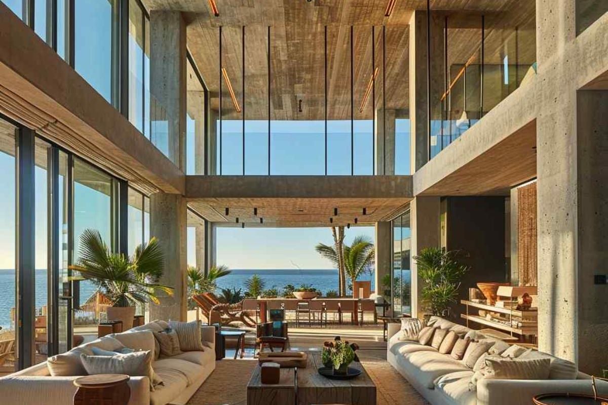 Biophilic Design Breathes Life into 24 Brutalist Living Spaces (Concept Interiors)