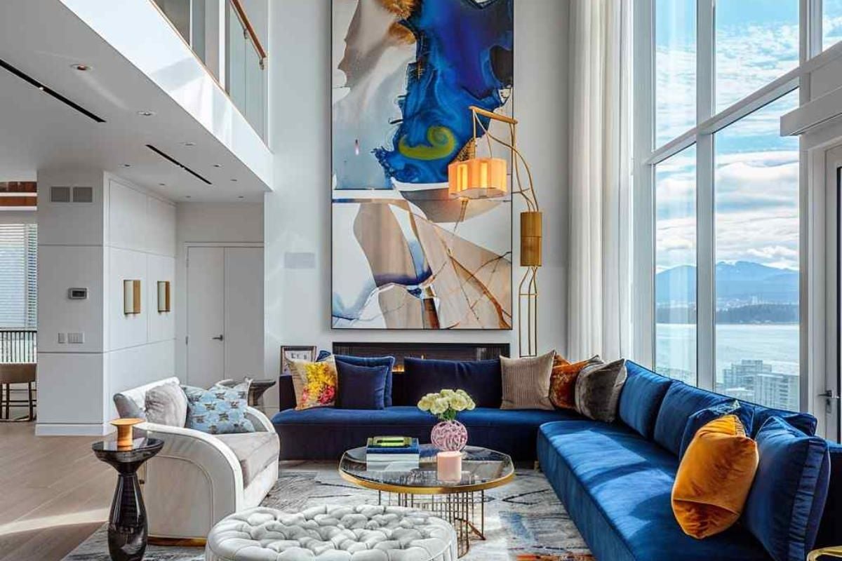 32 Living Rooms Blend Art Deco Elegance with Modern Lines (Concept Interiors)