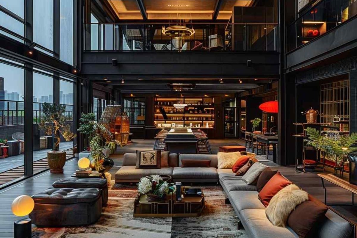 32 Japandi Living Room Ideas Incorporate Maximalist Layering (Concept Interiors)