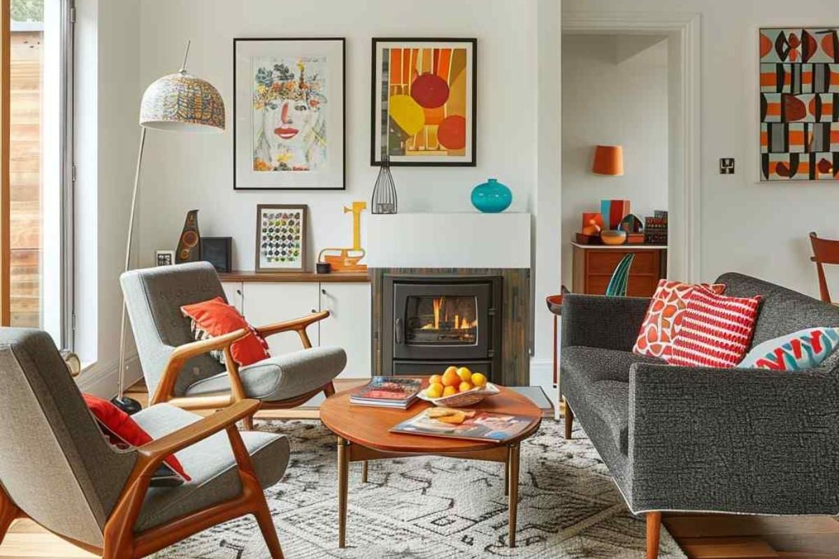 27 Living Rooms Featuring the Timeless Tones of a MidMod-Transitional Mashup (Concept Interiors)