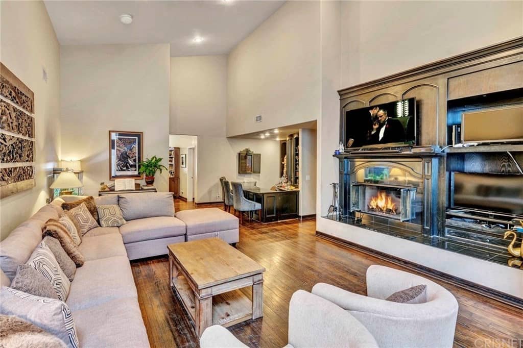 Luxury Home with Rich Hardwood Floors, Soaring Ceilings and Sun-Filled Spaces