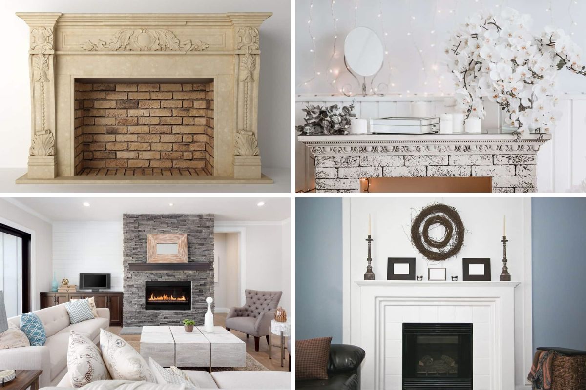 20 Different Types of Fireplace Mantels