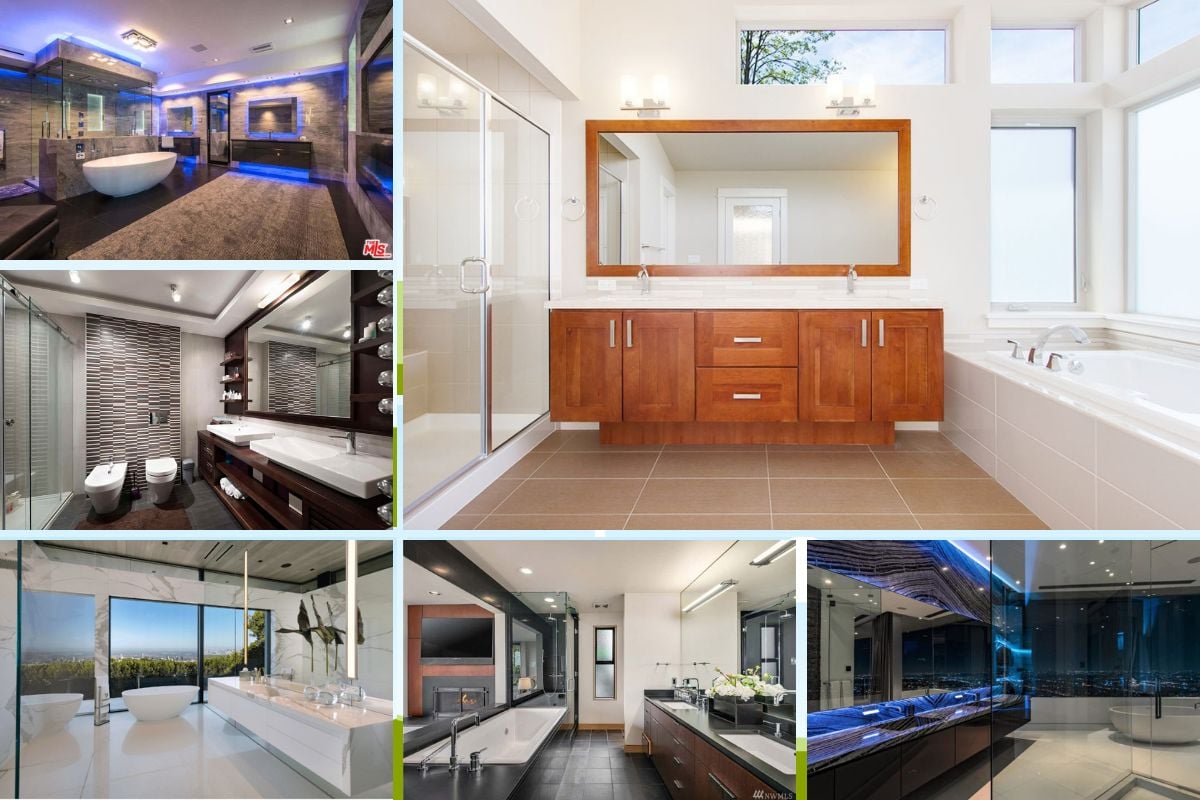 72 Sleek Modern Bathroom Ideas (Photos)