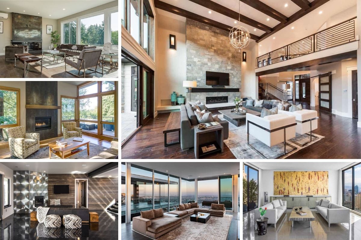 80 Stylish Modern Living Room Ideas (Photos)