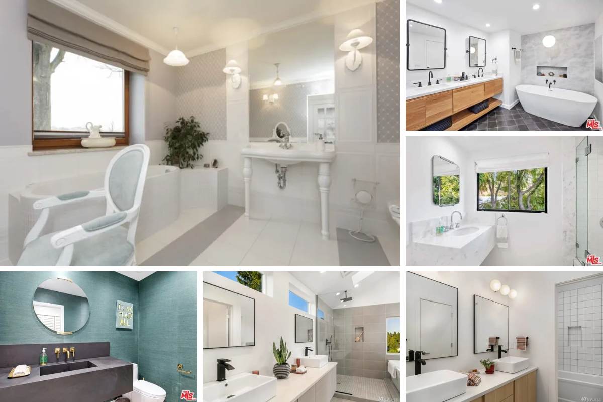 75 Scandinavian-Style Primary Bathroom Ideas (Photos)