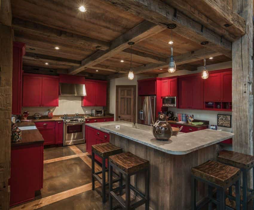 95 Incredible Rustic Kitchen Ideas (Photos)