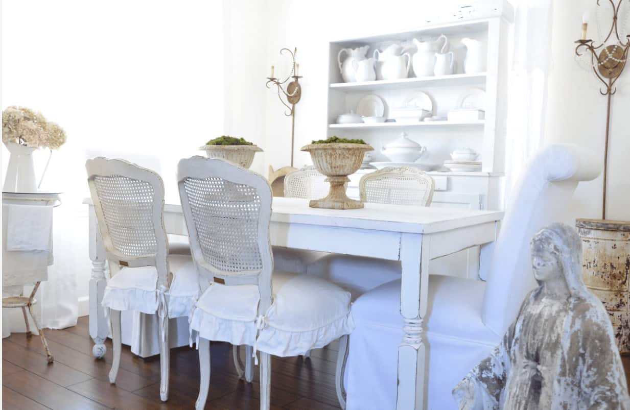 15 Shabby Chic Dining Room Ideas