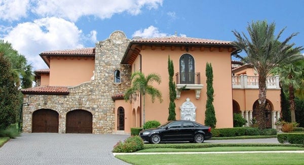Two-Story 5-Bedroom Spanish Home (Floor Plan)