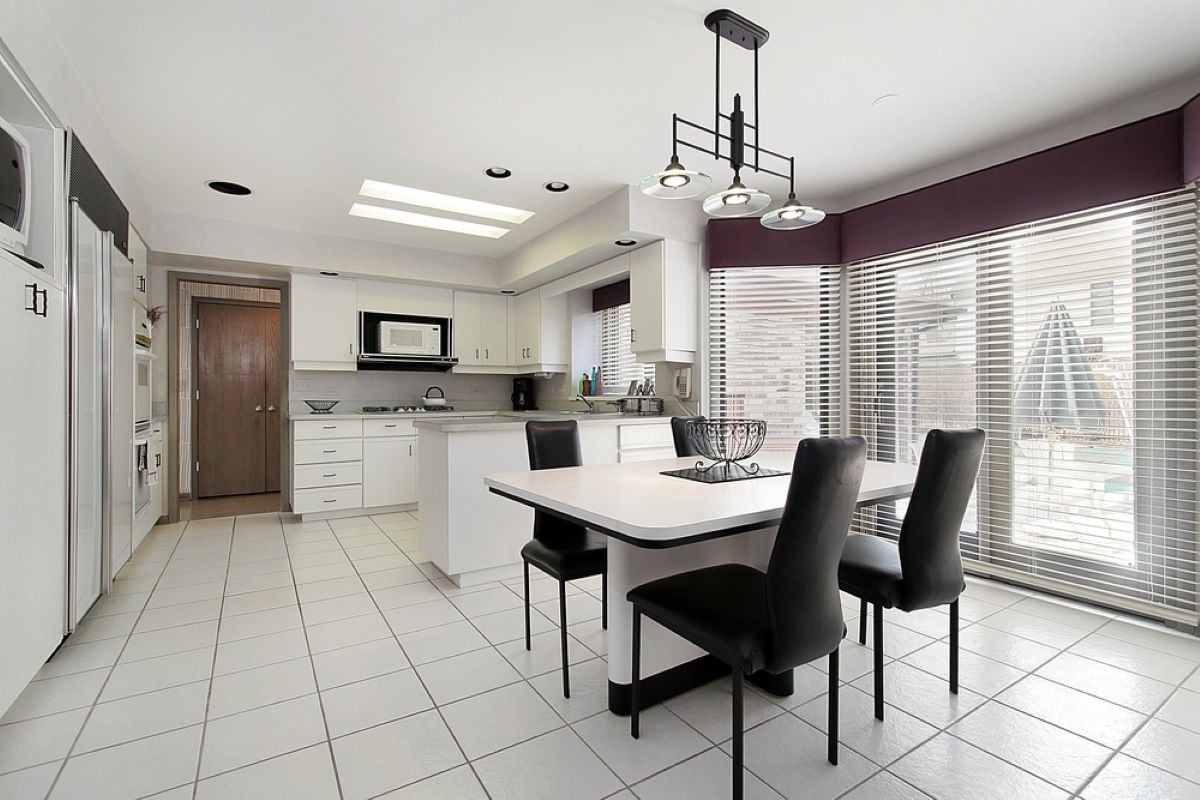 15 Different Types of Kitchen Floor Tiles That Combine Functionality and Style